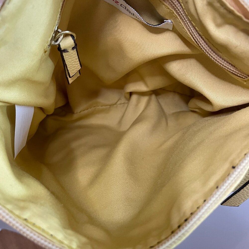 Liz Claiborne Penny Yellow Purse Crossbody Handbag - Picture 10 of 10